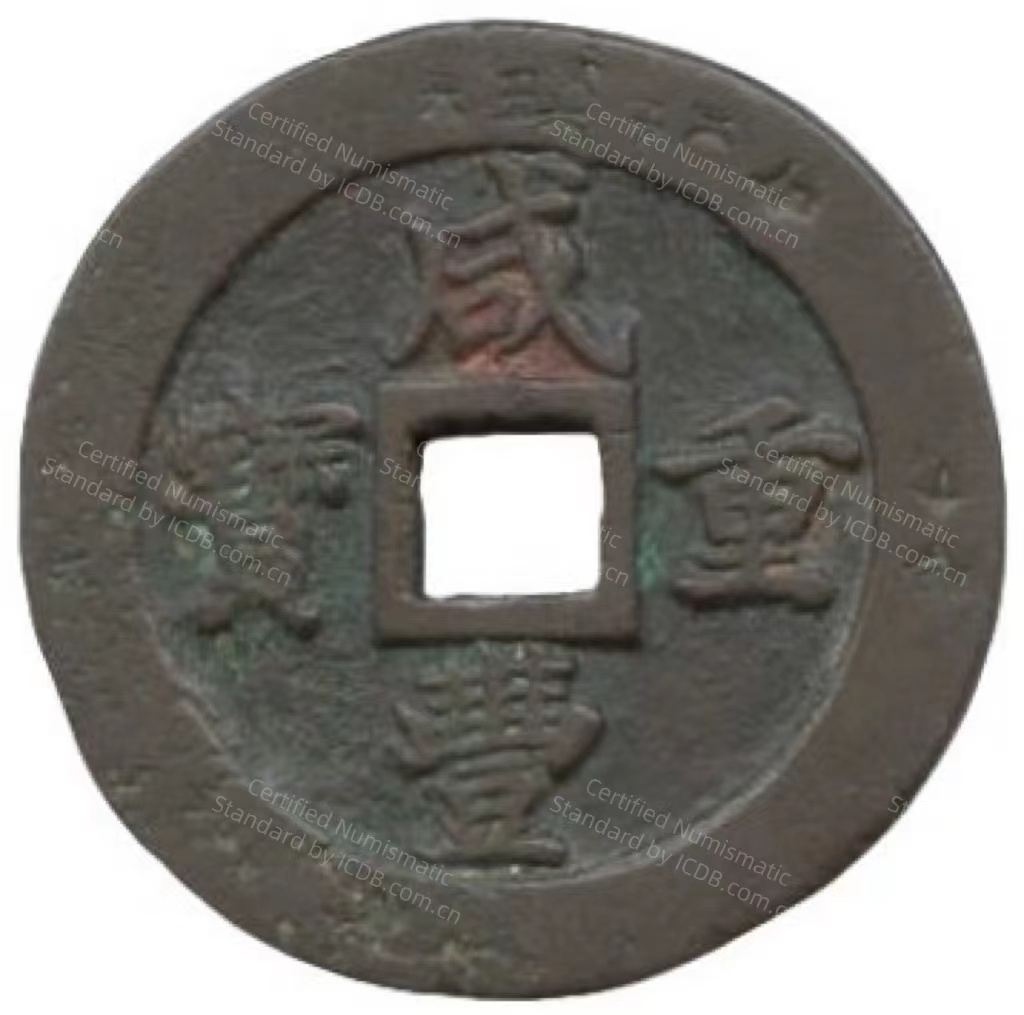 咸丰重宝 宝福 五十 轮计重 二两五钱-1