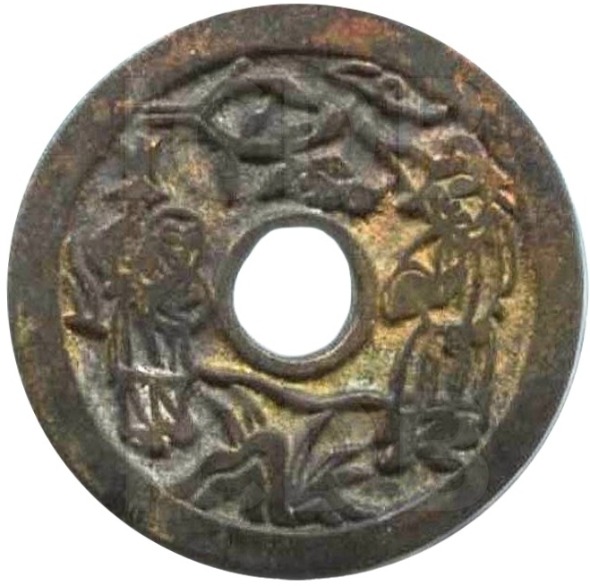 张仙送子 必定如意 代代平安-1